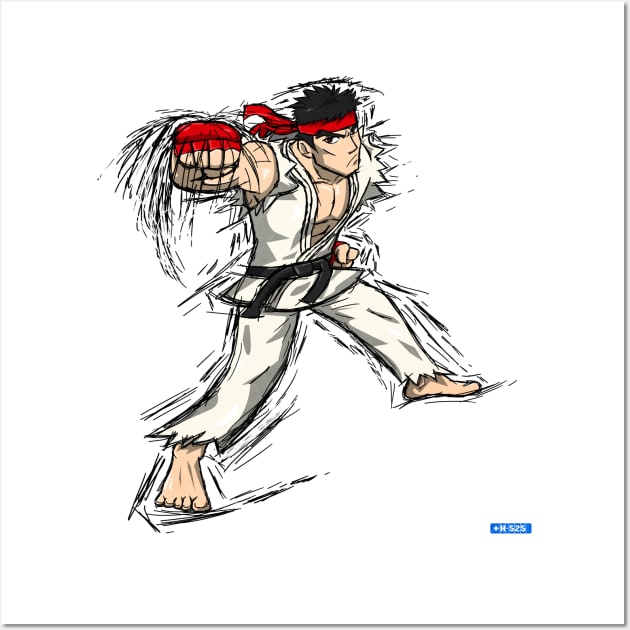 Ryu Wall Art by Hawke525